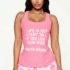 Fashion Nova Only In A Fairytale PJ Short Set - Hot Pink/combo -Fashion Nova Sales 10 18 22Studio3 DM RL 12 02 03 7 2SP2252 HotPinkCombo P 2426 PB