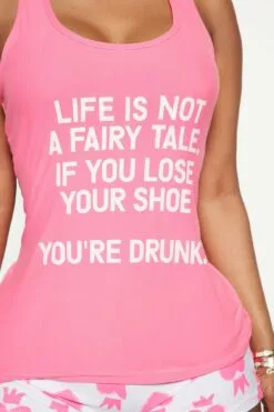 Fashion Nova Only In A Fairytale PJ Short Set - Hot Pink/combo -Fashion Nova Sales 10 18 22Studio3 DM RL 12 02 18 7 2SP2252 HotPinkCombo P 2427 PB