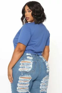 Fashion Nova Elisa Relaxed Crop Tee - Navy 13 Fashion Nova Elisa Relaxed Crop Tee - Navy -Fashion Nova Sales 10 20 20Studio3 DM SA 09 50 43 1 ZDCJ100 Navy 0019 PLUS EH