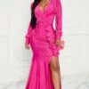 Fashion Nova Wine And Dine Maxi Dress - Fuchsia -Fashion Nova Sales 10 28 22Studio7 TH R 14 17 36 16 9327 Fuchsia 11422 JB