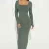 Fashion Nova Selena Snatched Maxi Dress - Olive 2 -Fashion Nova Sales 11 07 22Studio1 CE RL 11 27 34 17 D1821FN Olive2 P 3013 SG