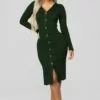 Fashion Nova Show Some Sass Sweater Dress - Hunter Green -Fashion Nova Sales 11 20 18 Studio 2 11 16 20 RD33874L Hunter CC 14828 CC AG