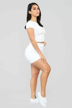 Fashion Nova Melanie Mini Skirt - White -Fashion Nova Sales 12 07 18 Studio 2 OD 10 10 33 S10442QQCJ White0578 AG