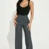 Fashion Nova Petite Victoria High Waist Dress Pant Houndstooth - Black/Grey -Fashion Nova Sales 12 19 22Studio1 KJ AC 13 41 14 35 LBP9683HTPETITE BlackGrey 22030 ES