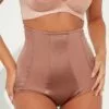 Fashion Nova Ayesha High Waist Shaping Brief - Brown -Fashion Nova Sales 12 20 22Studio6 MS KT 09 29 09 12 175976 Brown 0286 EH