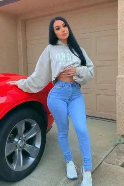 Fashion Nova Marilyn High Waisted Skinny Jeans - Light Wash -Fashion Nova Sales MarilynHighWaistedSkinnyJeans LightWash MER