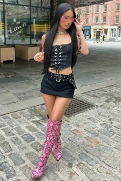 Fashion Nova My Lovin' Micro Mini Skirt - Black -Fashion Nova Sales MyLovin MicroMiniSkirt Black MER