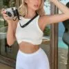 Fashion Nova Uncomplicated Seamless Shorts - White 2 Fashion Nova Uncomplicated Seamless Shorts - White -Fashion Nova Sales UncomplicatedSeamlessShorts White MER2