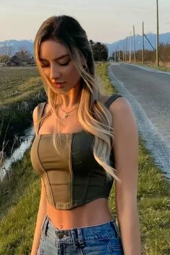 Fashion Nova Won't Take The Blame Crop Top - Olive 19 Fashion Nova Won't Take The Blame Crop Top - Olive -Fashion Nova Sales Won tTakeTheBlameCropTop Olive MER